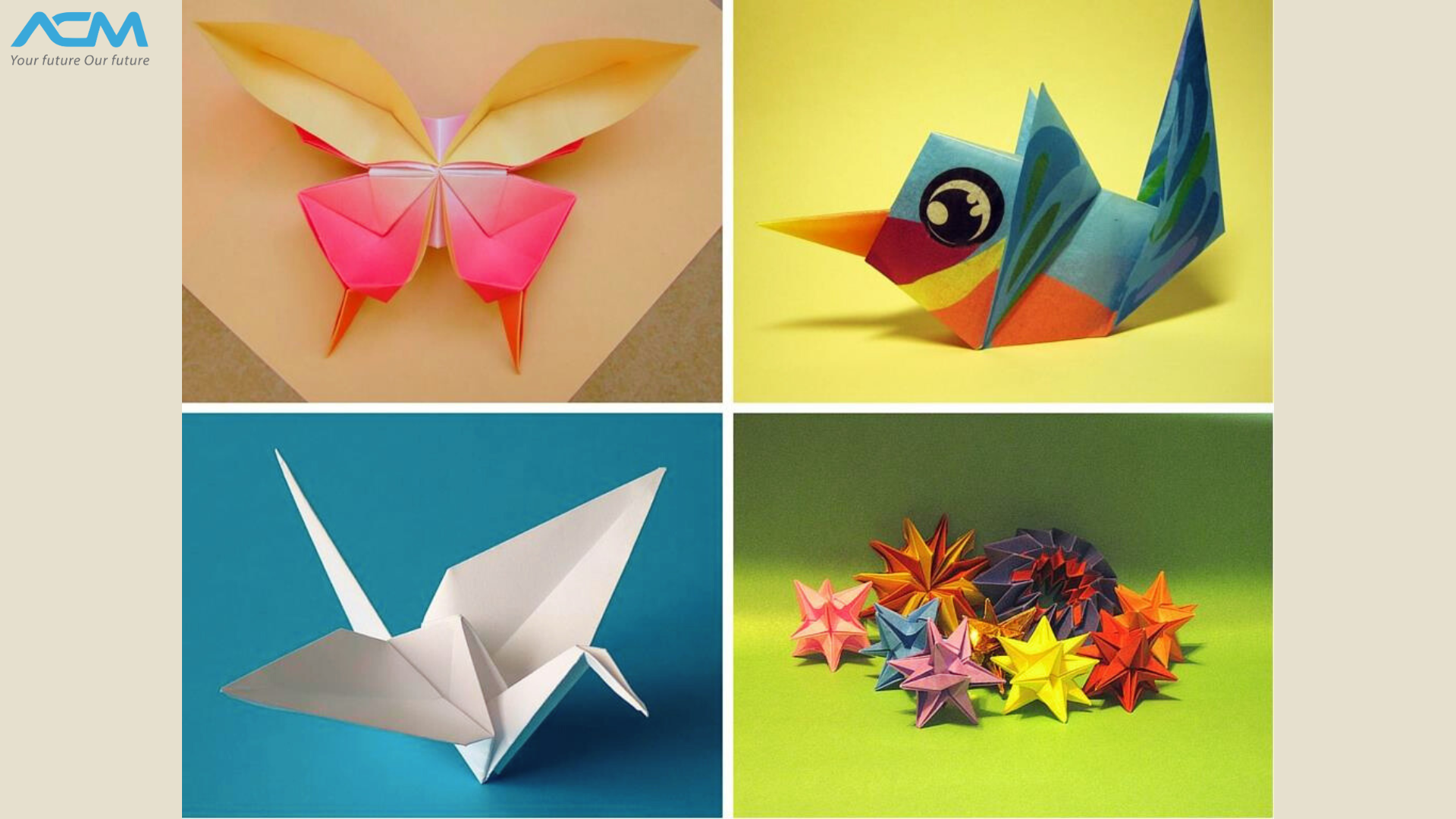 Lịch sử ra đời và phân loại nghệ thuật gấp giấy Origami của Nhật Bản